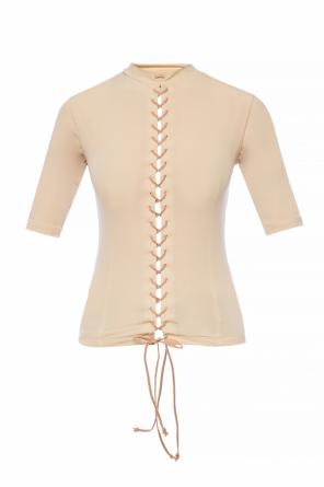 Top with woven details, zdjęcie 1 Top with woven details od Unravel Project